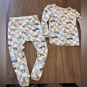 Kyte Baby x Hot Wheels Pajamas Set 3T